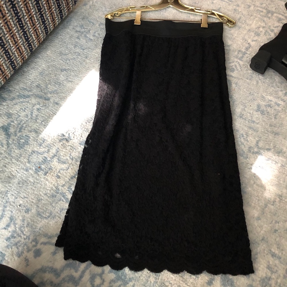 Tristan Lace pencil skirt